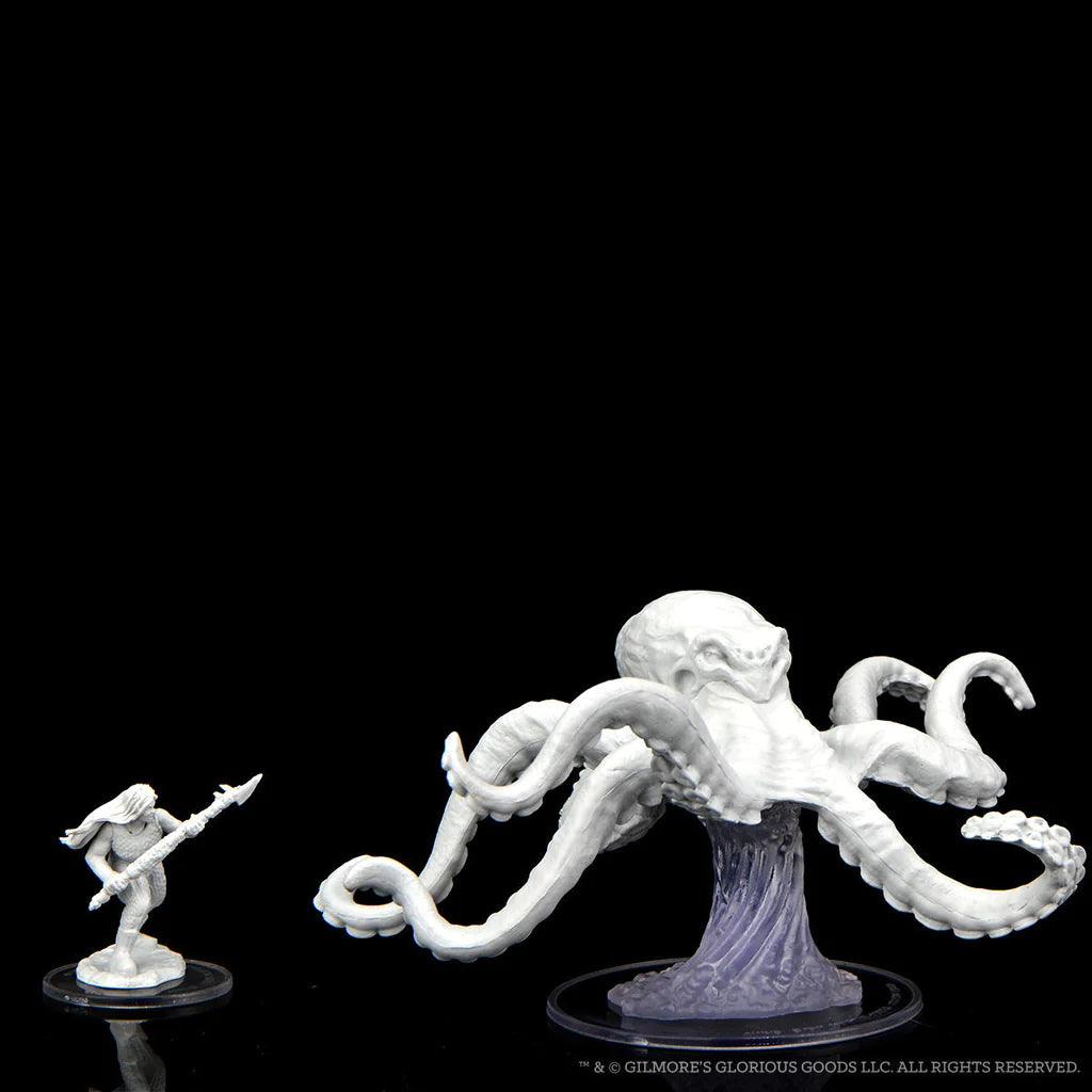 CRITICAL ROLE UNPAINTED MINIATURES: ASHARI WAVERIDER & OCTOPUS | Gamers Paradise