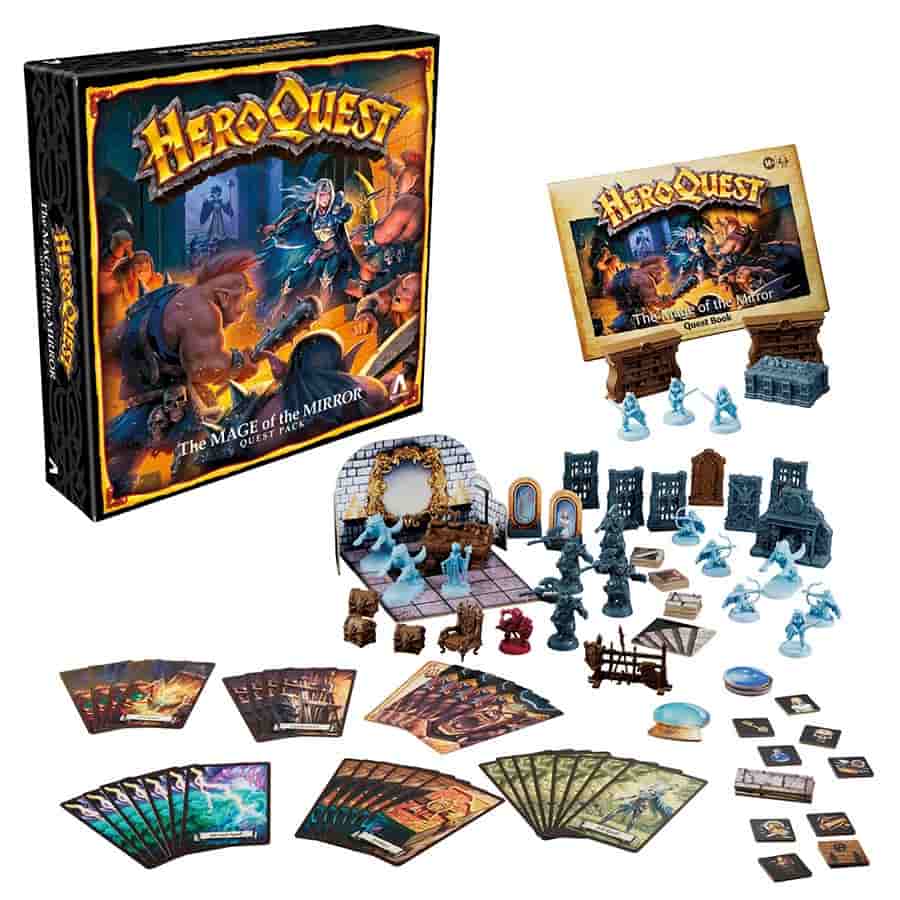 HEROQUEST: THE MAGE OF THE MIRROR QUEST PACK | Gamers Paradise