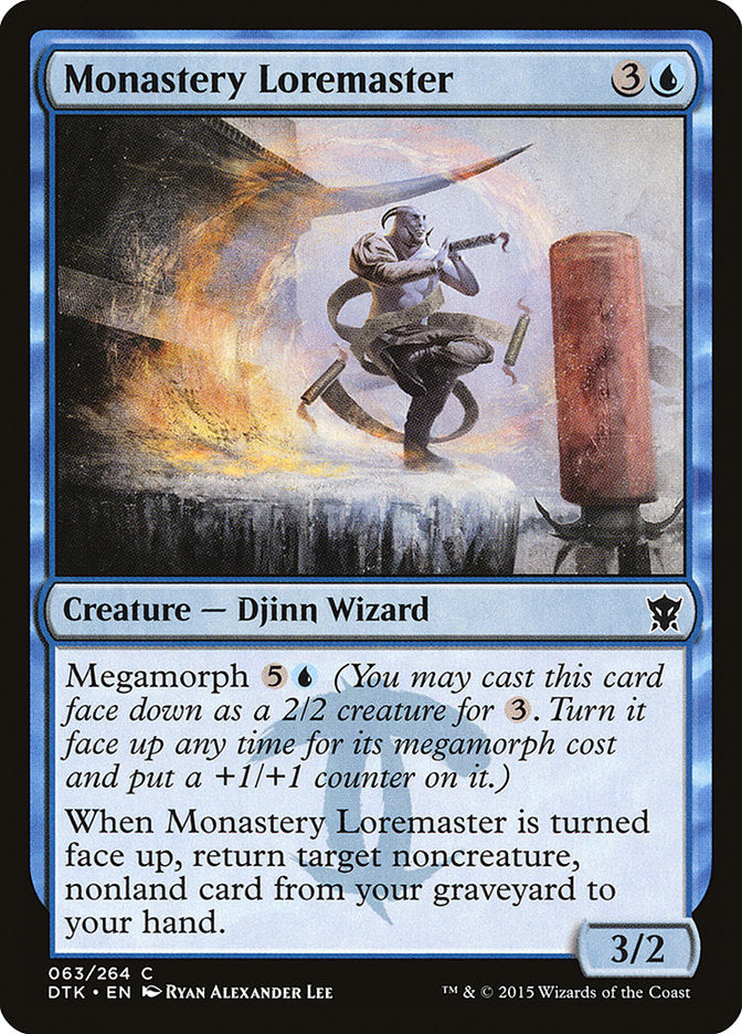 Monastery Loremaster [Dragons of Tarkir] | Gamers Paradise