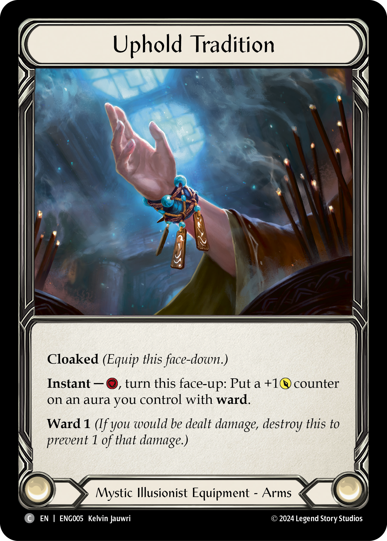 Uphold Tradition [ENG005] (Part the Mistveil Enigma Blitz Deck) | Gamers Paradise