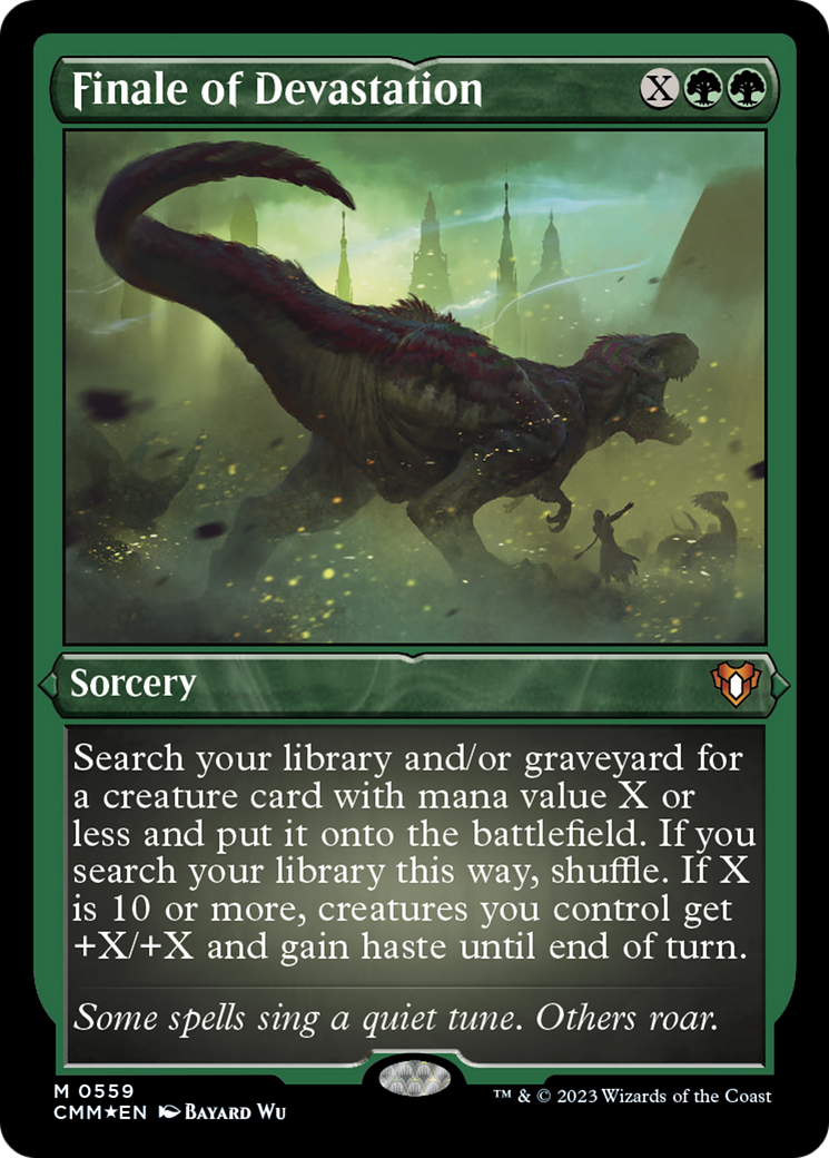 Finale of Devastation (Foil Etched) [Commander Masters] | Gamers Paradise