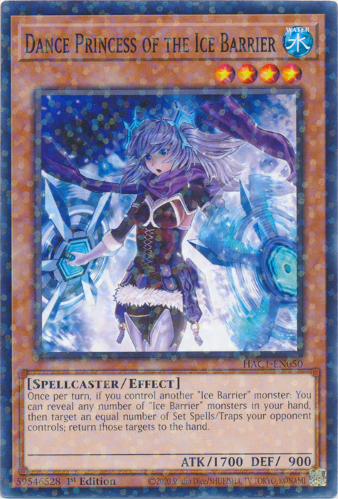 Dance Princess of the Ice Barrier (Duel Terminal) [HAC1-EN050] Common | Gamers Paradise