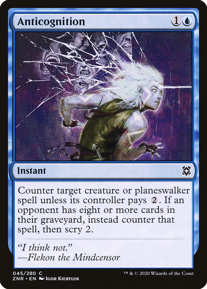 Anticognition [Zendikar Rising] | Gamers Paradise