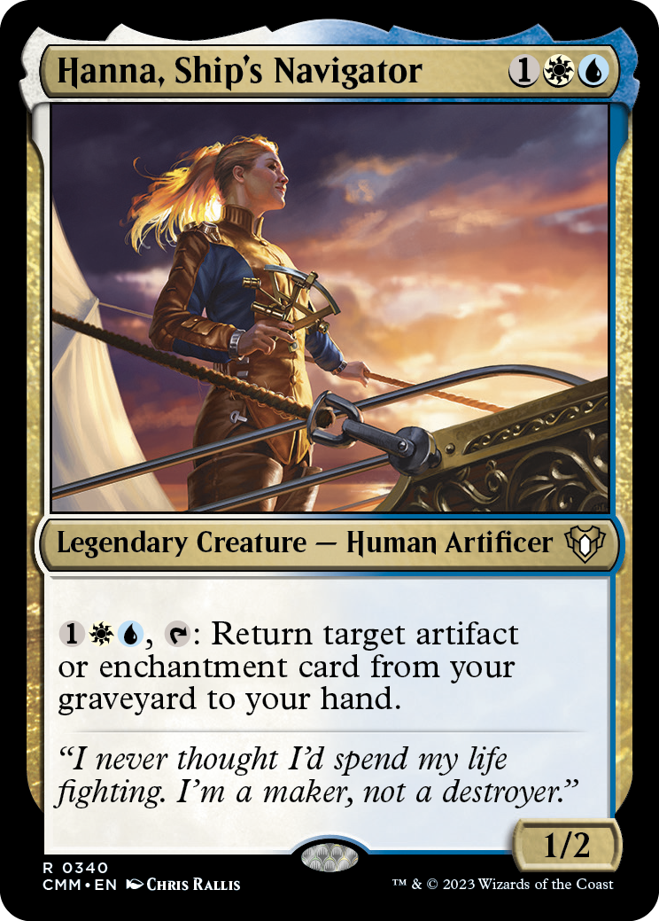 Hanna, Ship's Navigator [Commander Masters] | Gamers Paradise