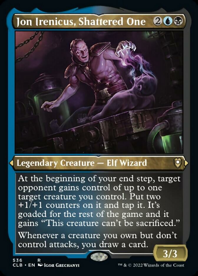 Jon Irenicus, Shattered One (Foil Etched) [Commander Legends: Battle for Baldur's Gate] | Gamers Paradise