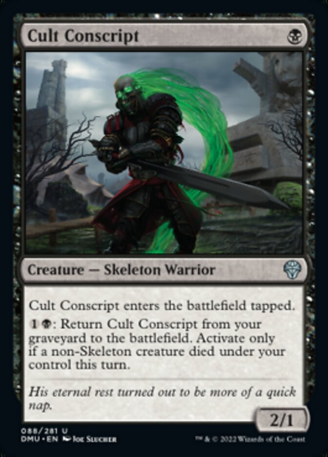 Cult Conscript [Dominaria United] | Gamers Paradise