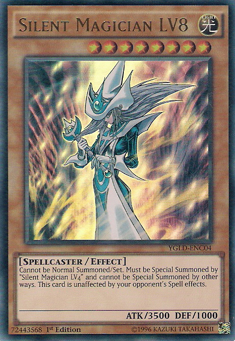 Silent Magician LV8 [YGLD-ENC04] Ultra Rare | Gamers Paradise