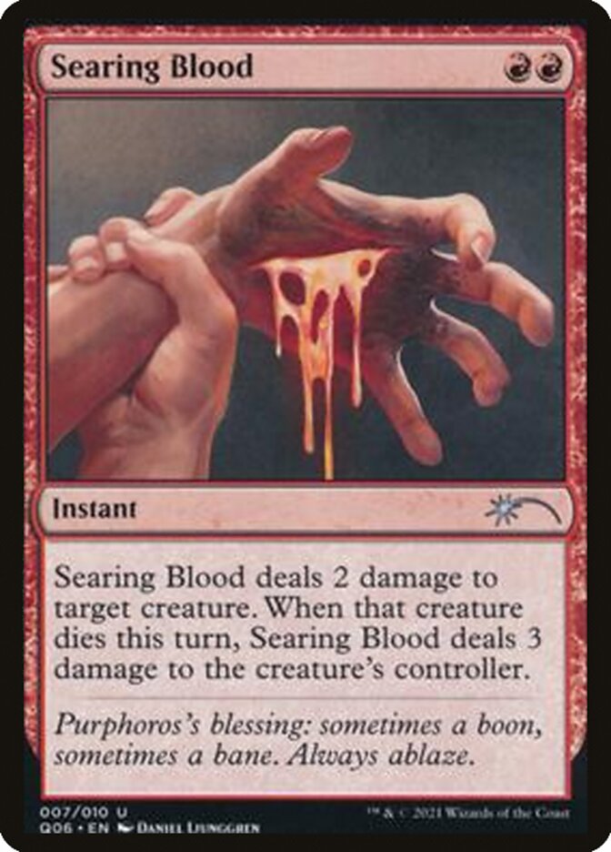 Searing Blood [Pioneer Challenger Decks 2021] | Gamers Paradise