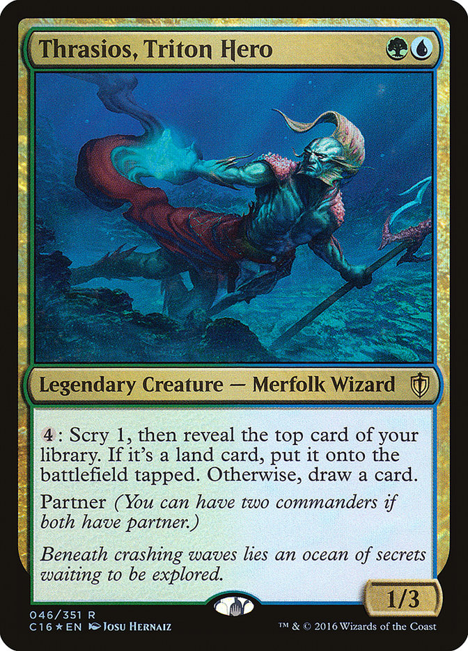 Thrasios, Triton Hero [Commander 2016] | Gamers Paradise