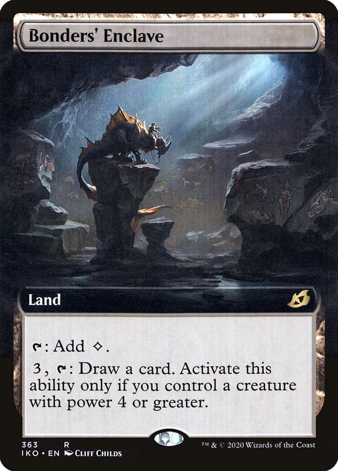 Bonders' Enclave (Extended Art) [Ikoria: Lair of Behemoths] | Gamers Paradise