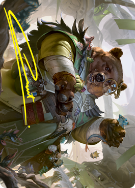 Professor of Zoomancy Art Card (Gold-Stamped Signature) [Strixhaven: School of Mages Art Series] | Gamers Paradise