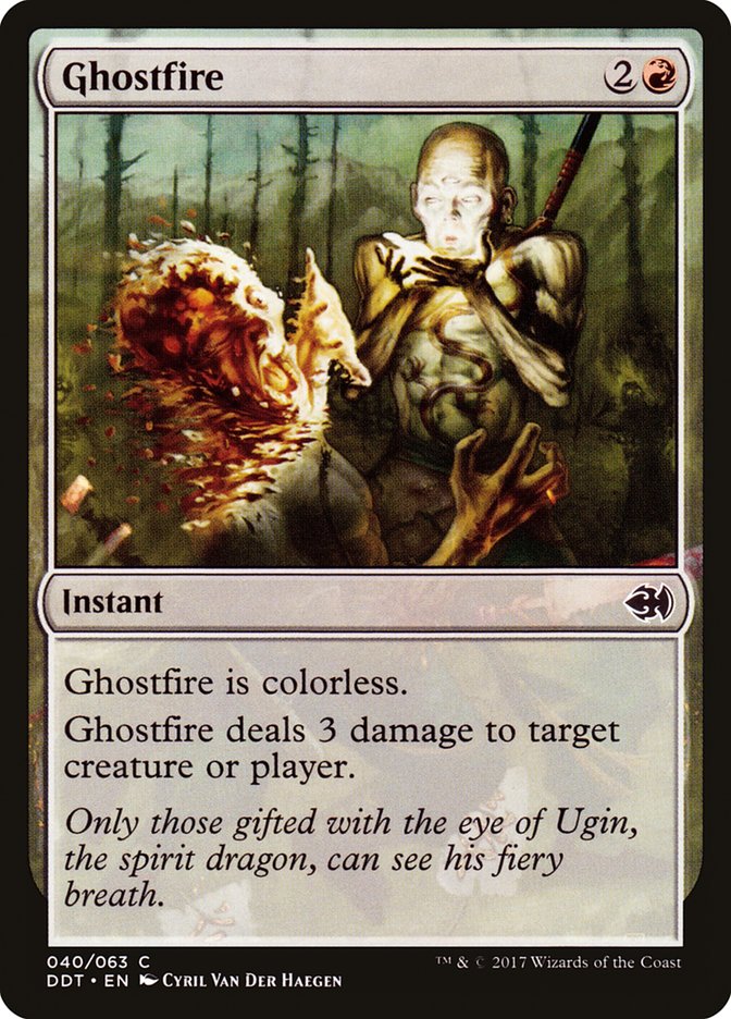 Ghostfire [Duel Decks: Merfolk vs. Goblins] | Gamers Paradise