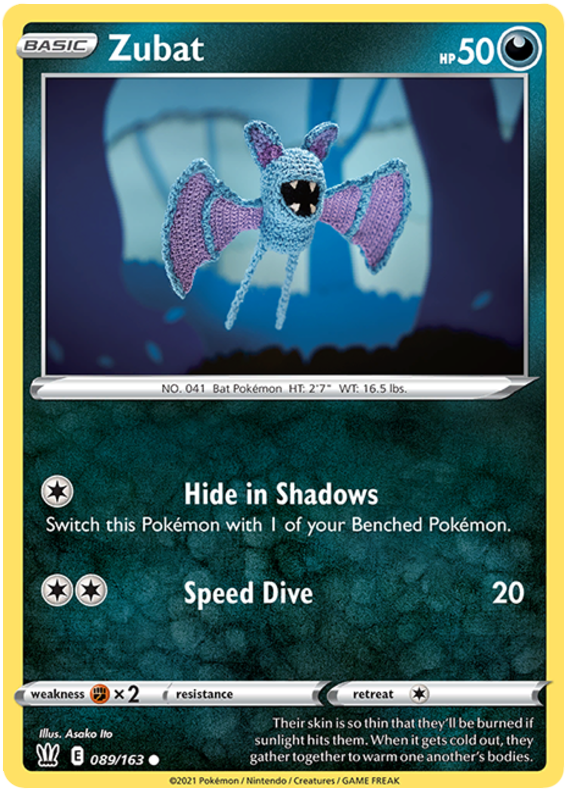 Zubat (089/163) [Sword & Shield: Battle Styles] | Gamers Paradise