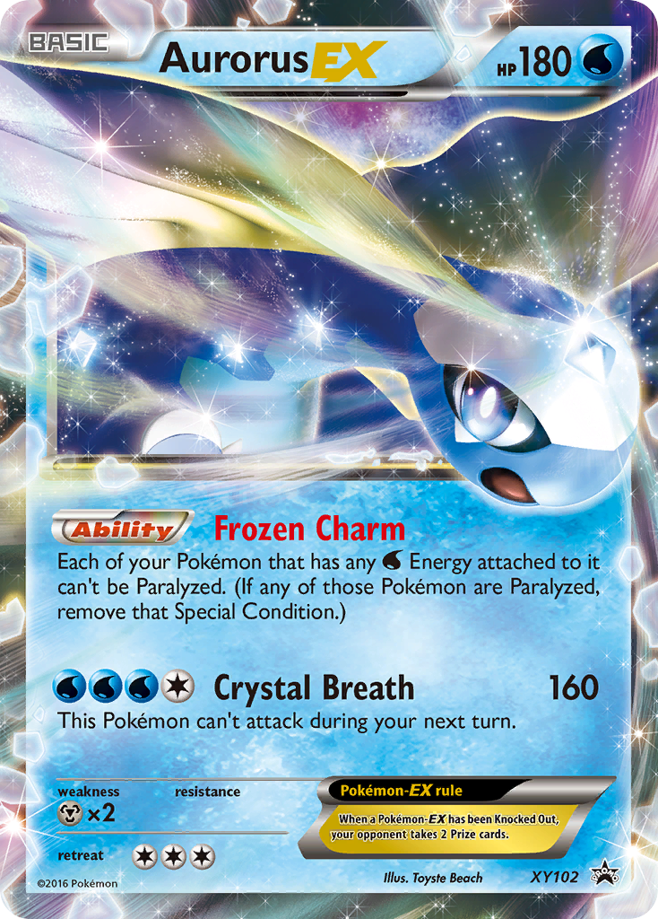 Aurorus EX (XY102) [XY: Black Star Promos] | Gamers Paradise