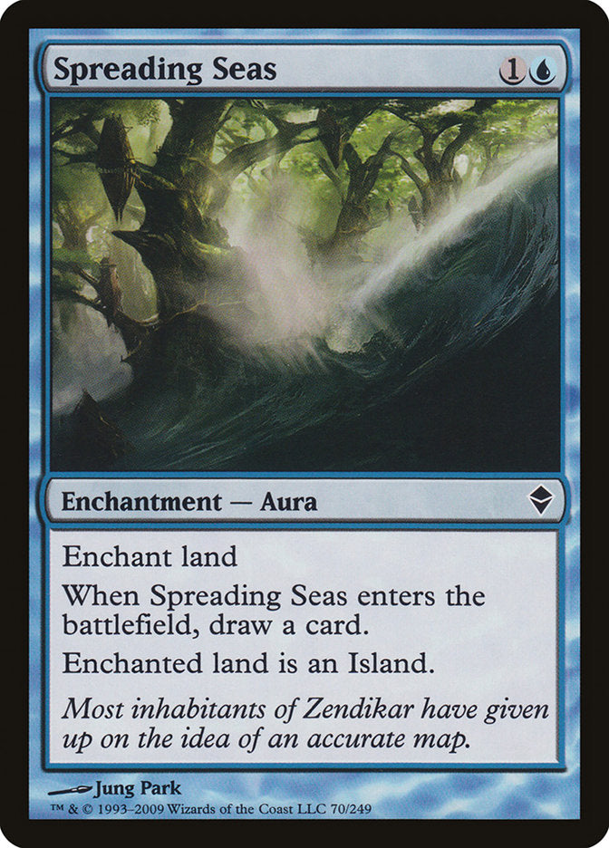 Spreading Seas [Zendikar] | Gamers Paradise