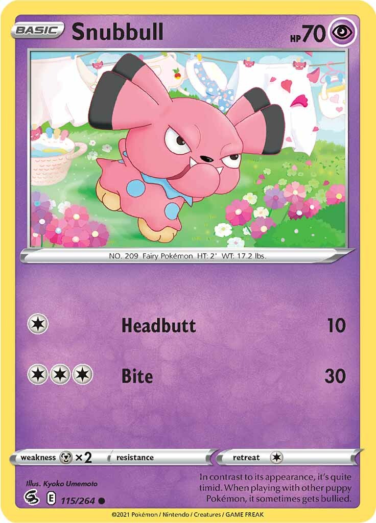 Snubbull (115/264) [Sword & Shield: Fusion Strike] | Gamers Paradise