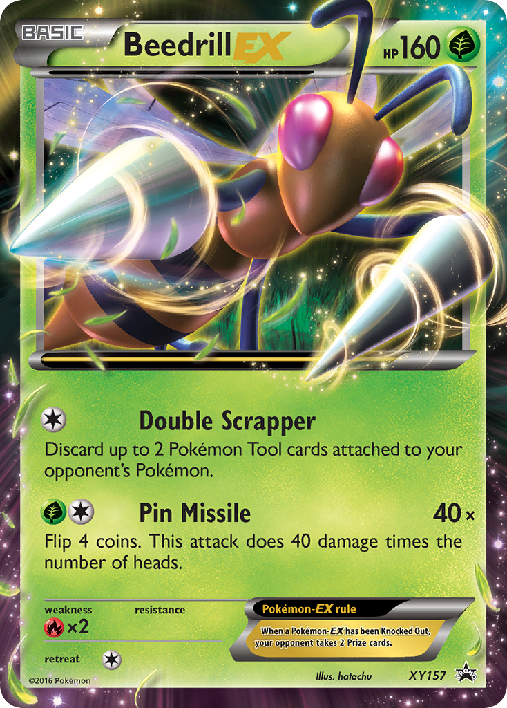 Beedrill EX (XY157) [XY: Black Star Promos] | Gamers Paradise