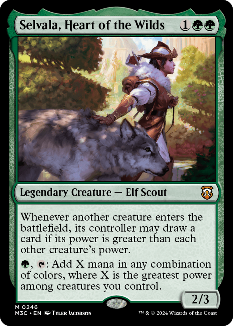 Selvala, Heart of the Wilds [Modern Horizons 3 Commander] | Gamers Paradise