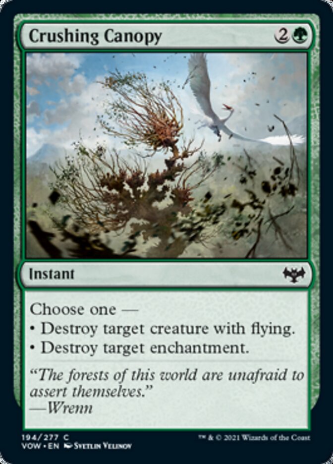 Crushing Canopy [Innistrad: Crimson Vow] | Gamers Paradise