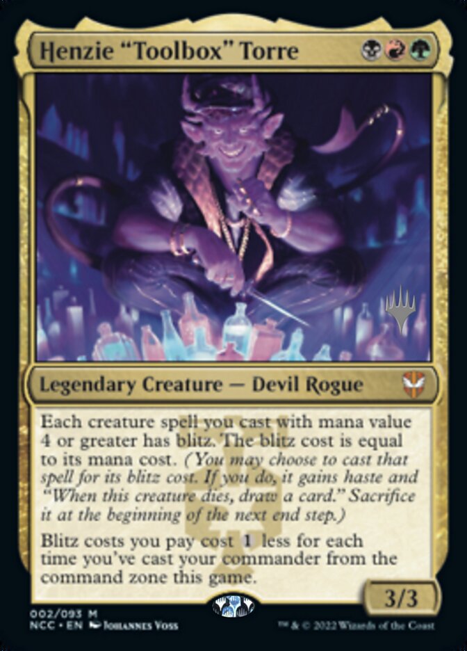 Henzie "Toolbox" Torre (Promo Pack) [Streets of New Capenna Commander Promos] | Gamers Paradise