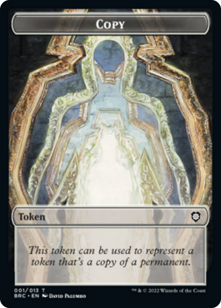 Copy // Inkling Double-Sided Token [The Brothers' War Commander Tokens] | Gamers Paradise