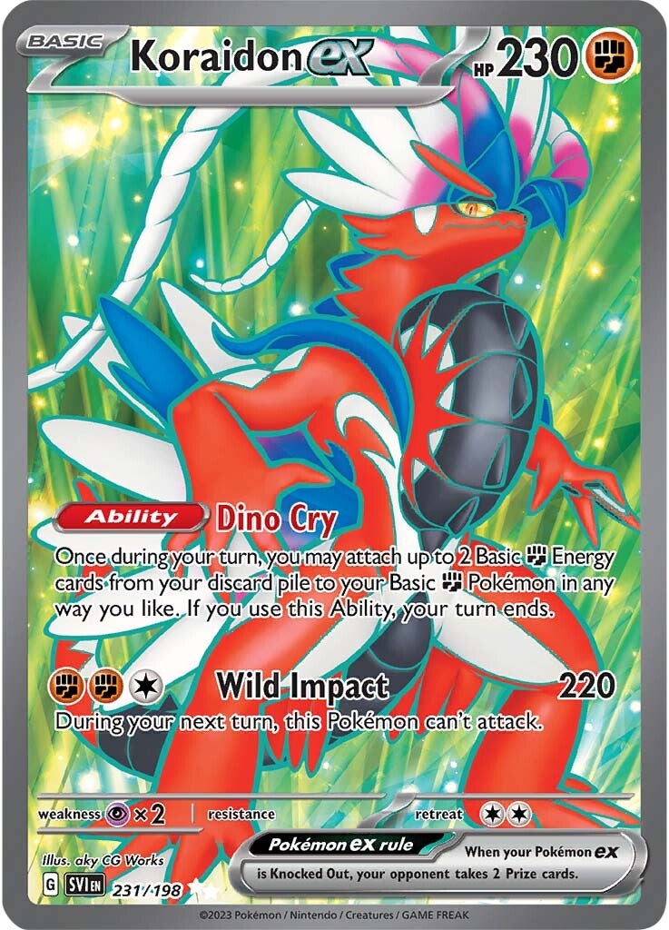 Koraidon ex (231/198) [Scarlet & Violet: Base Set] | Gamers Paradise