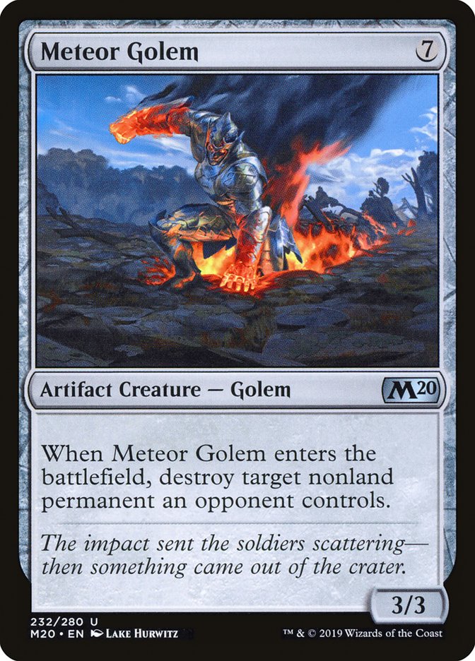 Meteor Golem [Core Set 2020] | Gamers Paradise