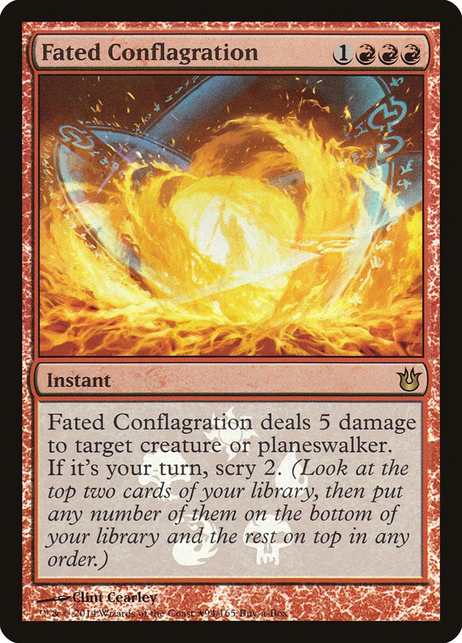 Fated Conflagration (Buy-A-Box) [Born of the Gods Promos] | Gamers Paradise