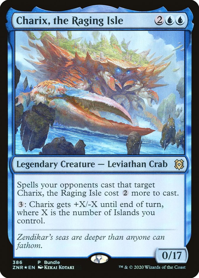 Charix, the Raging Isle (386) [Zendikar Rising Promos] | Gamers Paradise