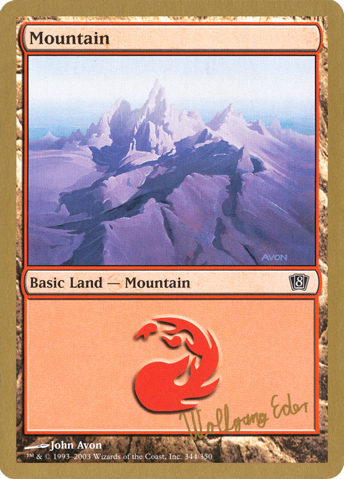 Mountain (Wolfgang Eder) [World Championship Decks 2003] | Gamers Paradise