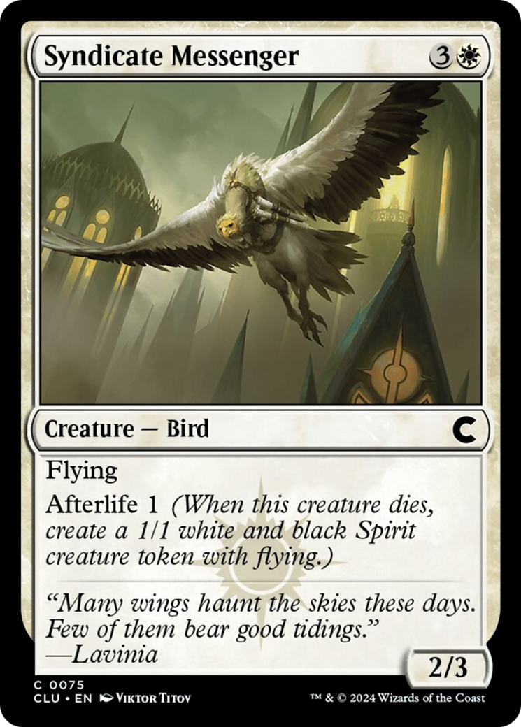 Syndicate Messenger [Ravnica: Clue Edition] | Gamers Paradise