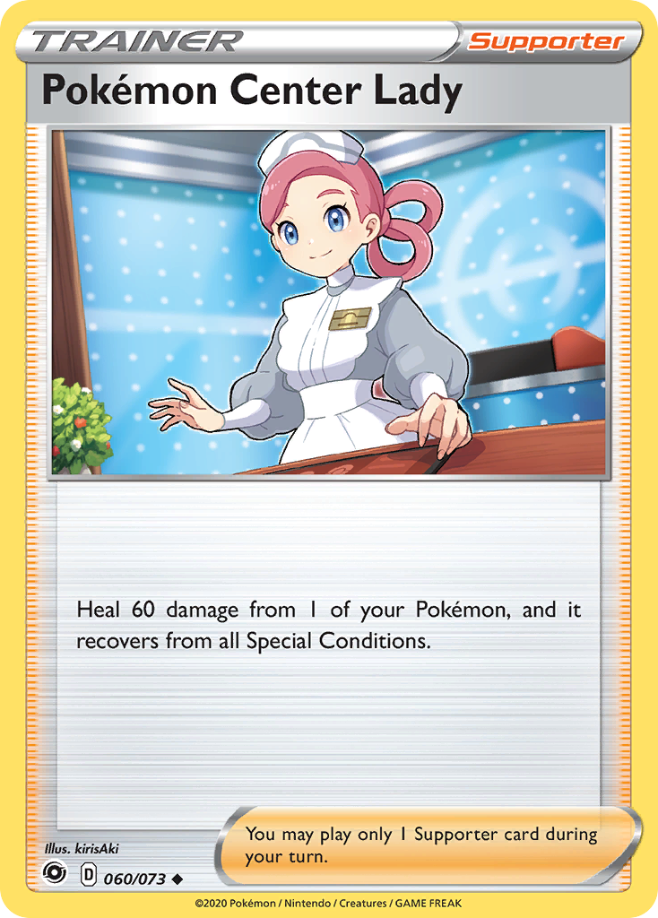 Pokemon Center Lady (060/073) [Sword & Shield: Champion's Path] | Gamers Paradise