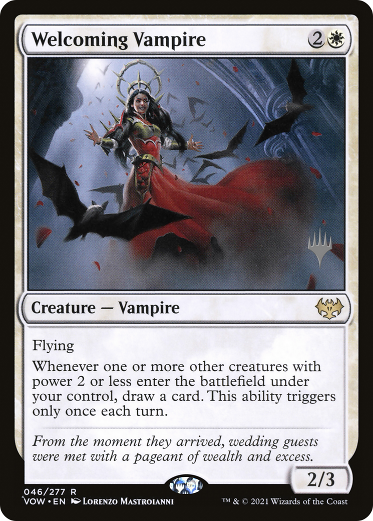 Welcoming Vampire (Promo Pack) [The Brothers' War Promos] | Gamers Paradise