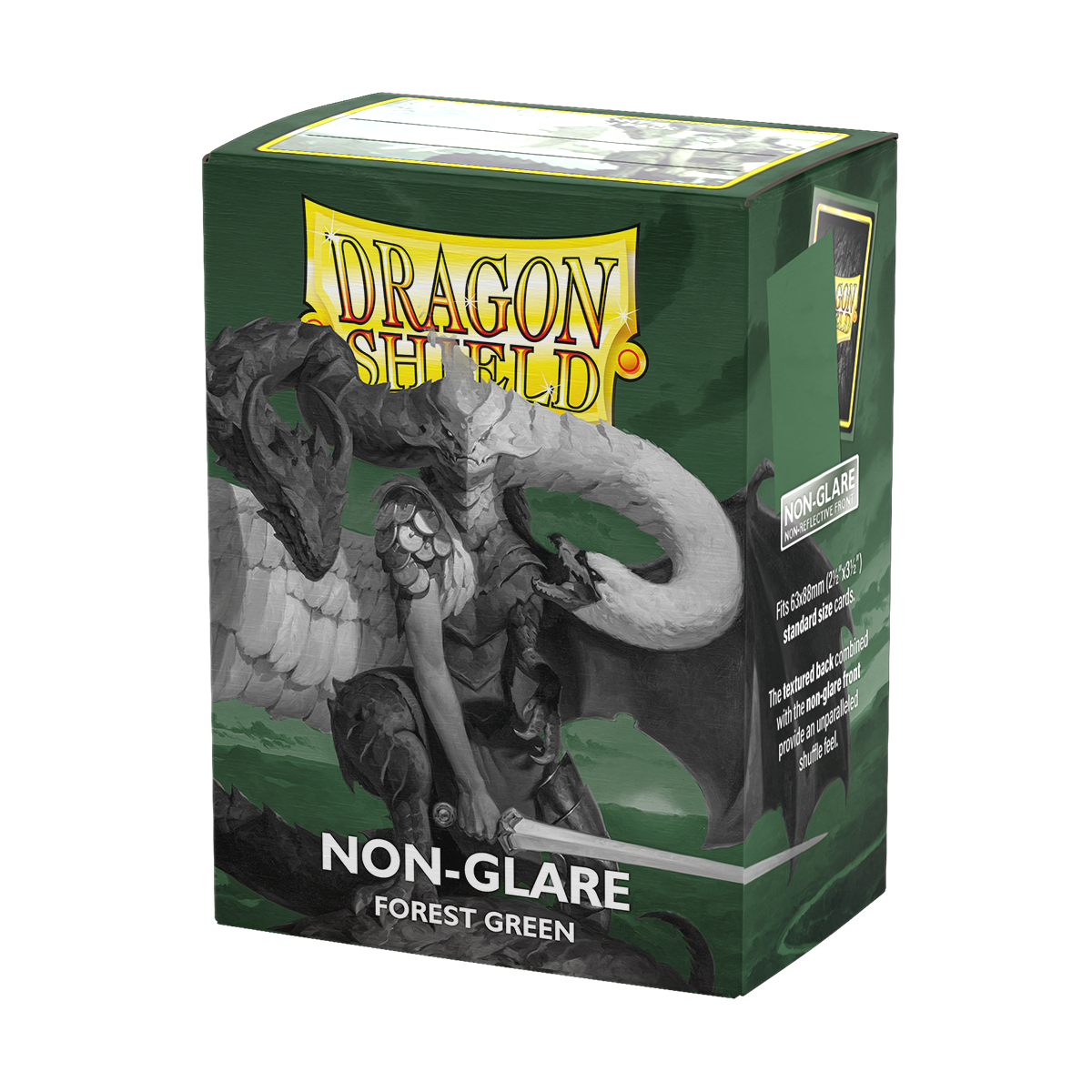 Dragon Shield Non-Glare Matte Forest Green Sleeves (100-Pack) | Gamers Paradise