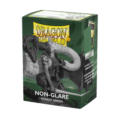 Dragon Shield Non-Glare Matte Forest Green Sleeves (100-Pack) | Gamers Paradise