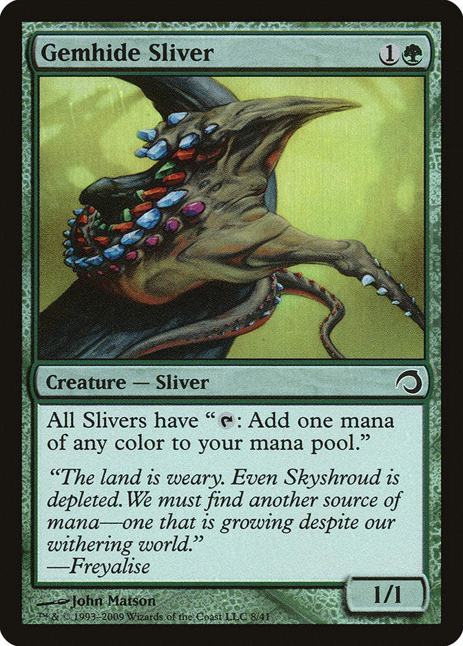 Gemhide Sliver [Premium Deck Series: Slivers] | Gamers Paradise