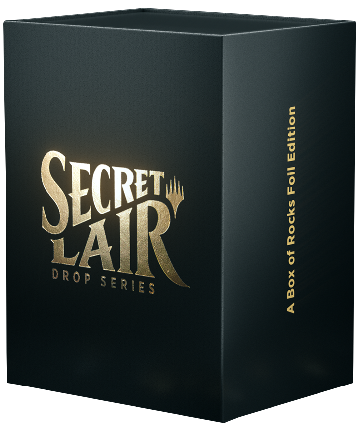 Secret Lair: Drop Series - A Box of Rocks (Foil Edition) | Gamers Paradise