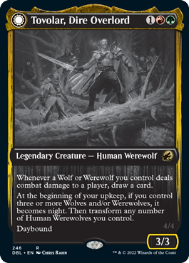 Tovolar, Dire Overlord // Tovolar, the Midnight Scourge [Innistrad: Double Feature] | Gamers Paradise