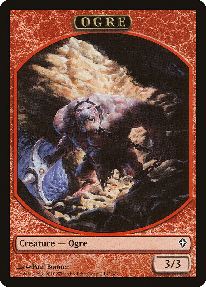 Ogre Token [Worldwake Tokens] | Gamers Paradise