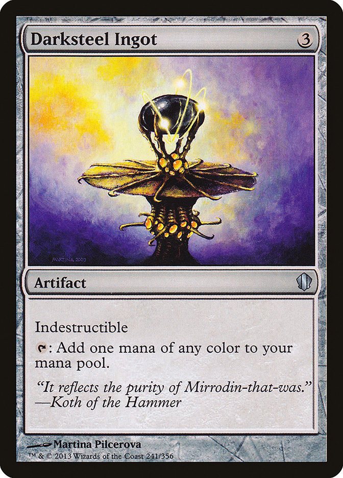 Darksteel Ingot [Commander 2013] | Gamers Paradise