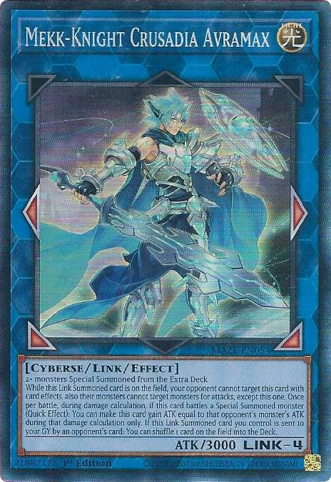 Mekk-Knight Crusadia Avramax [MAZE-EN054] Collector's Rare | Gamers Paradise