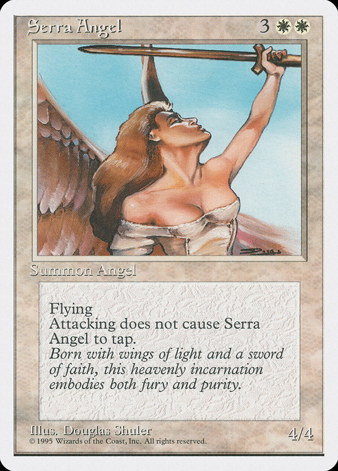 Serra Angel [Fourth Edition] | Gamers Paradise