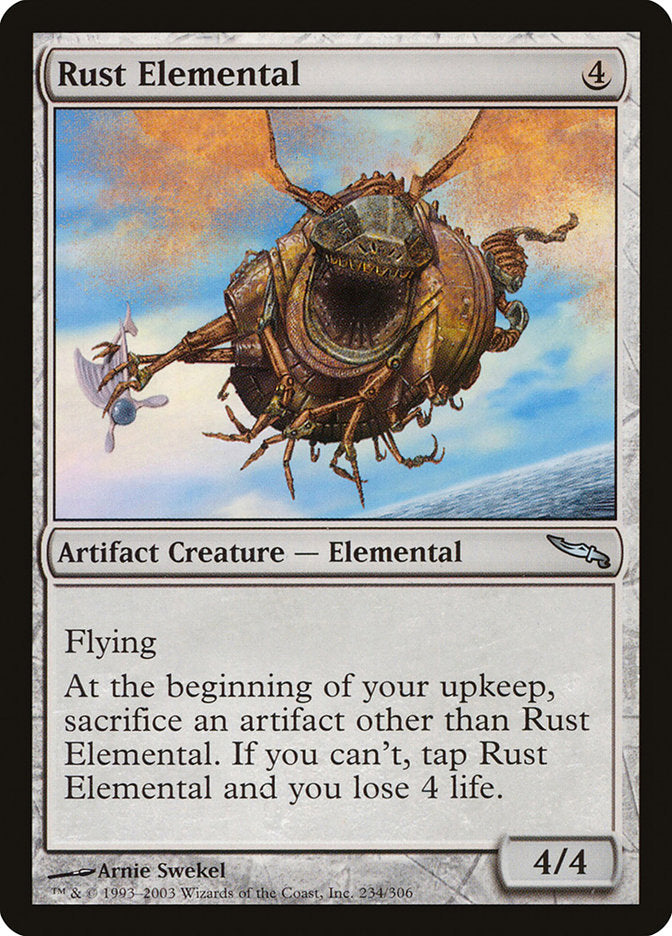 Rust Elemental [Mirrodin] | Gamers Paradise