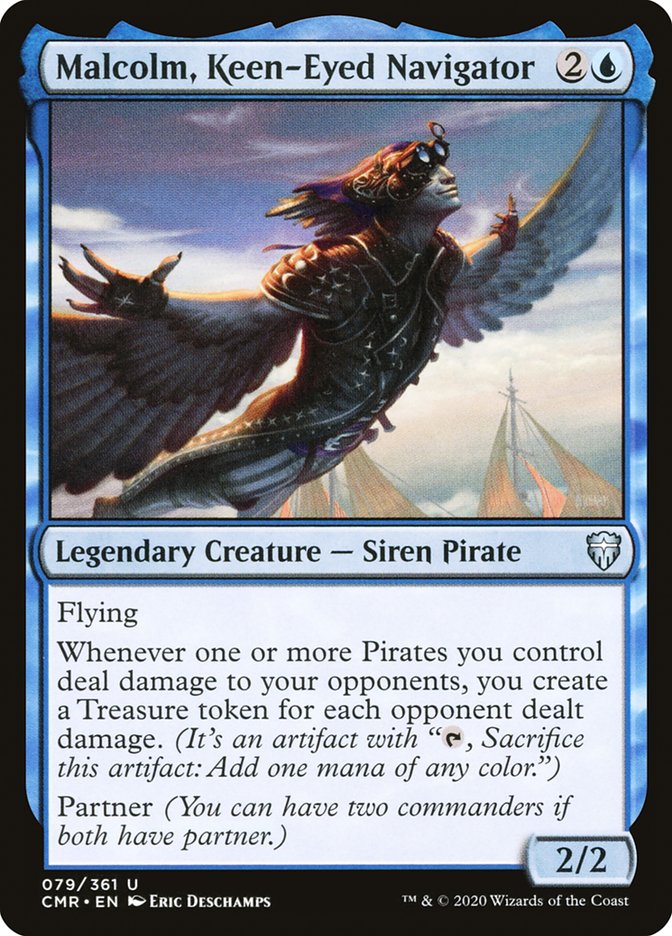 Malcolm, Keen-Eyed Navigator [Commander Legends] | Gamers Paradise