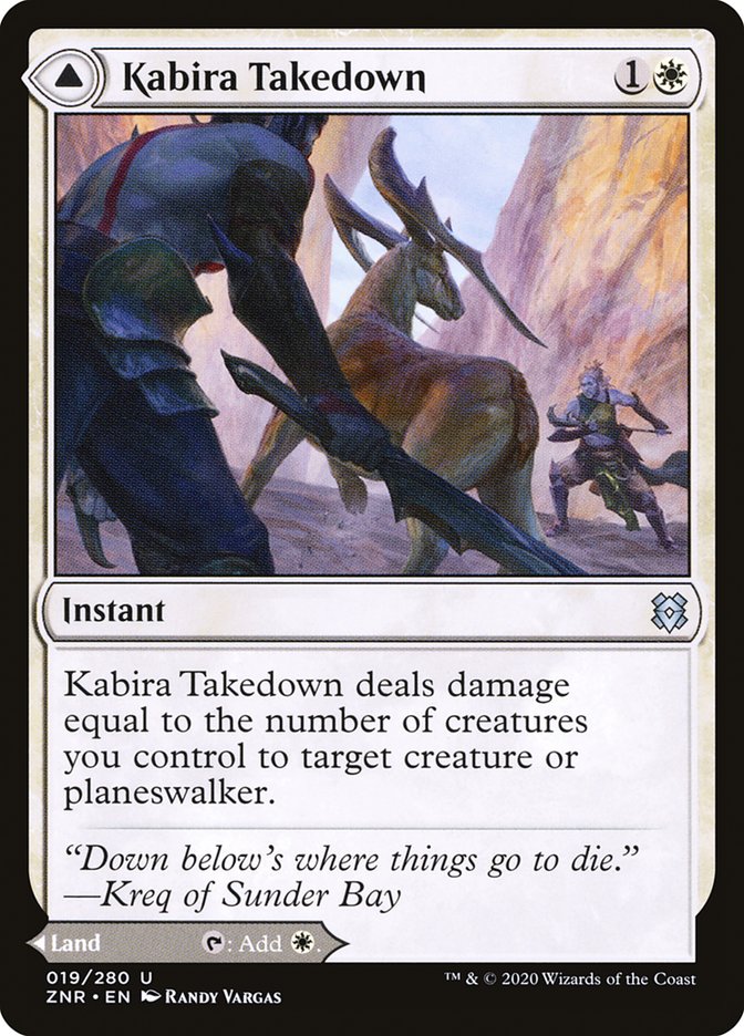 Kabira Takedown // Kabira Plateau [Zendikar Rising] | Gamers Paradise