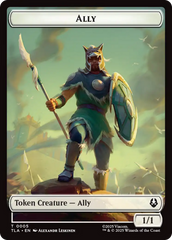 Ally (0005) // Clue (0018) Double-Sided Token [Avatar: The Last Airbender Tokens] | Gamers Paradise