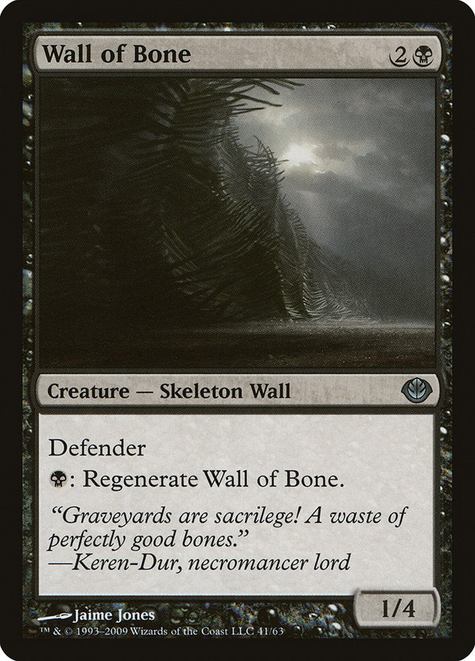 Wall of Bone [Duel Decks: Garruk vs. Liliana] | Gamers Paradise
