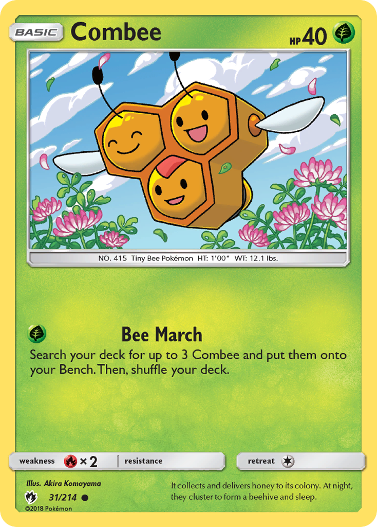 Combee (31/214) [Sun & Moon: Lost Thunder] | Gamers Paradise