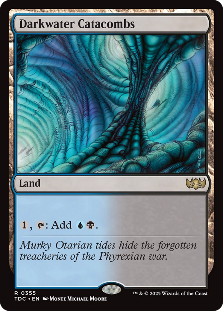 Darkwater Catacombs [Tarkir: Dragonstorm Commander] | Gamers Paradise