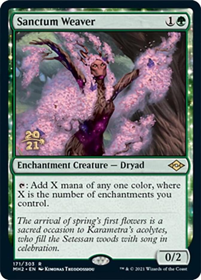 Sanctum Weaver [Modern Horizons 2 Prerelease Promos] | Gamers Paradise
